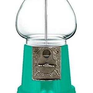 Seaside Turquoise 15” Tall Gumball / Candy dispenser on Antique style stand